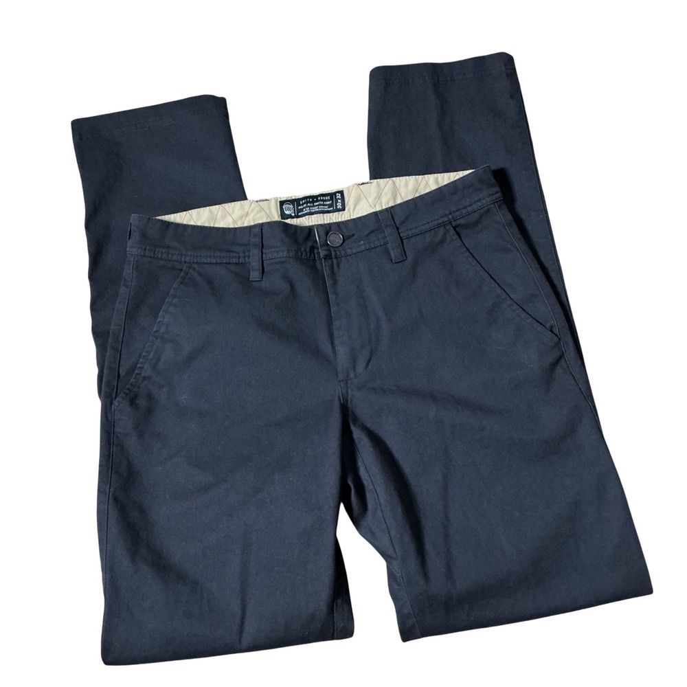 Smith + Rogue No. 43 All Smith Pant Mens 30x32 Black Street Canvas Chino Rugged